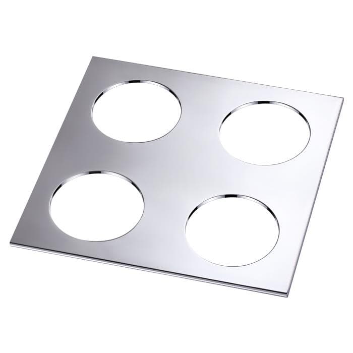 Novotech 358252 NT19 086 хром Рамка декоративная к артикулам 357585-357587, 357589, 357909-357910, 370639-370