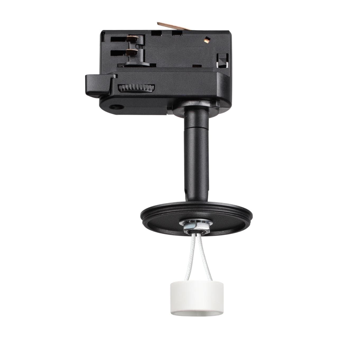 Novotech 370686 NT19 000 черный Светильник трековый трехфазный без плафона (плафоны арт. 370694-370711) IP20