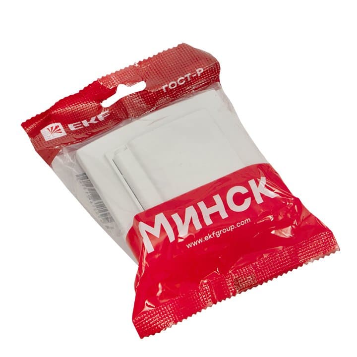 EKF Basic Минск Белый Розетка , с/з, со шторками и крышкой, 16А, IP44, СП — миниатюра 6