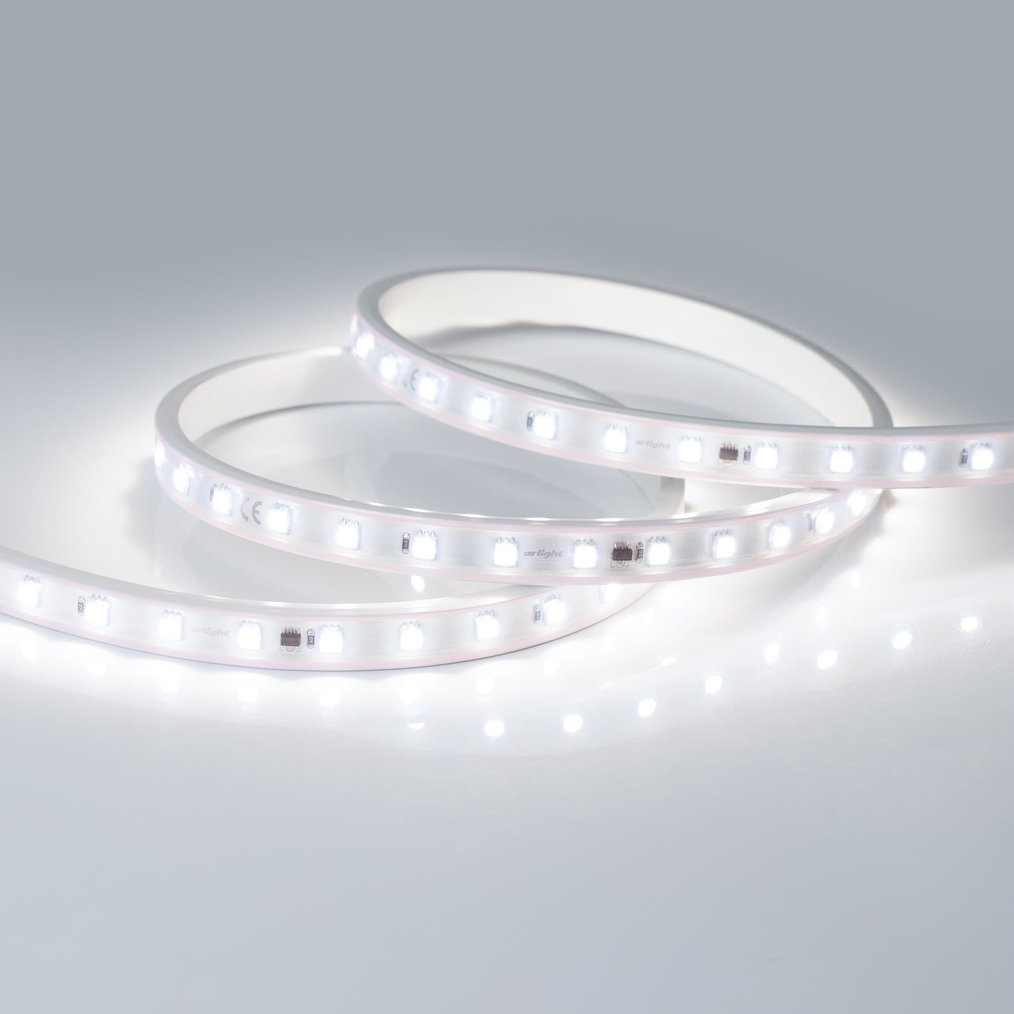 Arlight Светодиодная лента ARL-50000PV-5060-54-230V Cool10000 (15mm, 8W, IP65) (8 Вт/м, IP65) 027055(1) — миниатюра 2