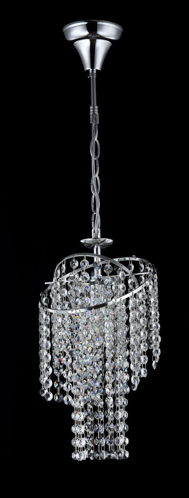 Freya Crystal Picolla Хром Подвесной светильник E14 40W FR1129-PL-01-CH — миниатюра 3