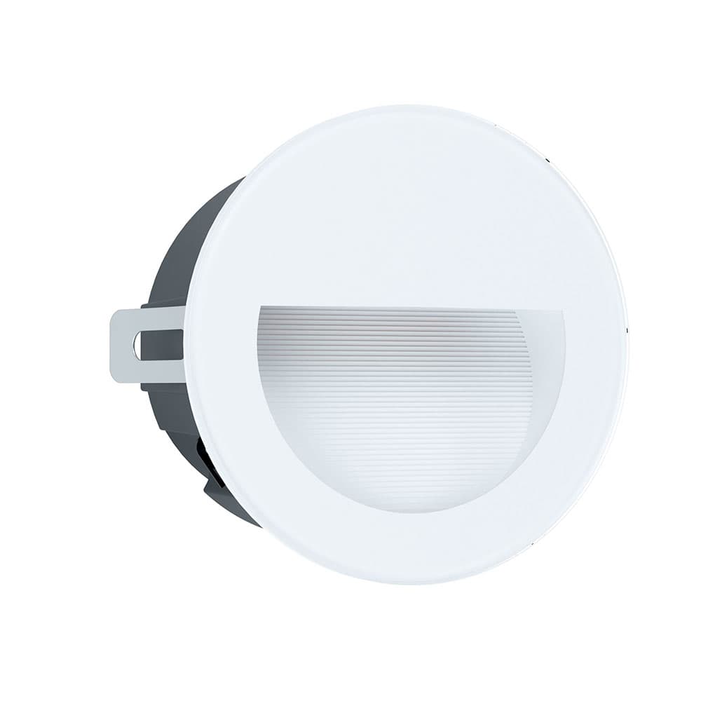 Eglo 99577 Уличный светод. встраив. св-к ARACENA, 2,5W(LED), Ø125, ET95, IP65, алюм., пластик, черный, бе