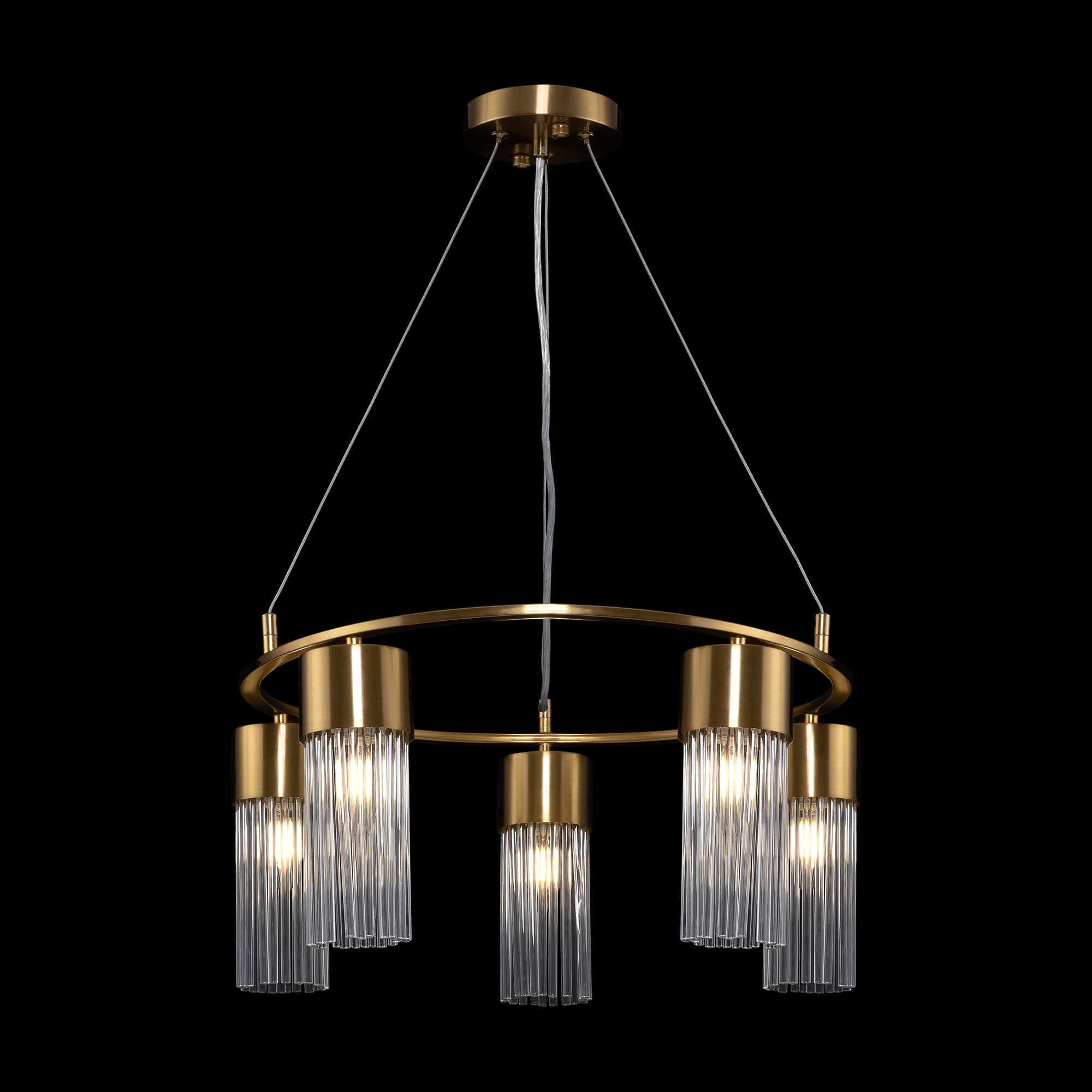 Freya Modern Латунь Светильник подвесной FR5050PL-05BS — миниатюра 5