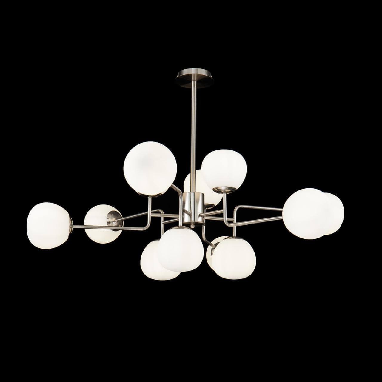 Maytoni Modern Erich Никель Люстра E14 40W MOD221-PL-12-N — миниатюра 4