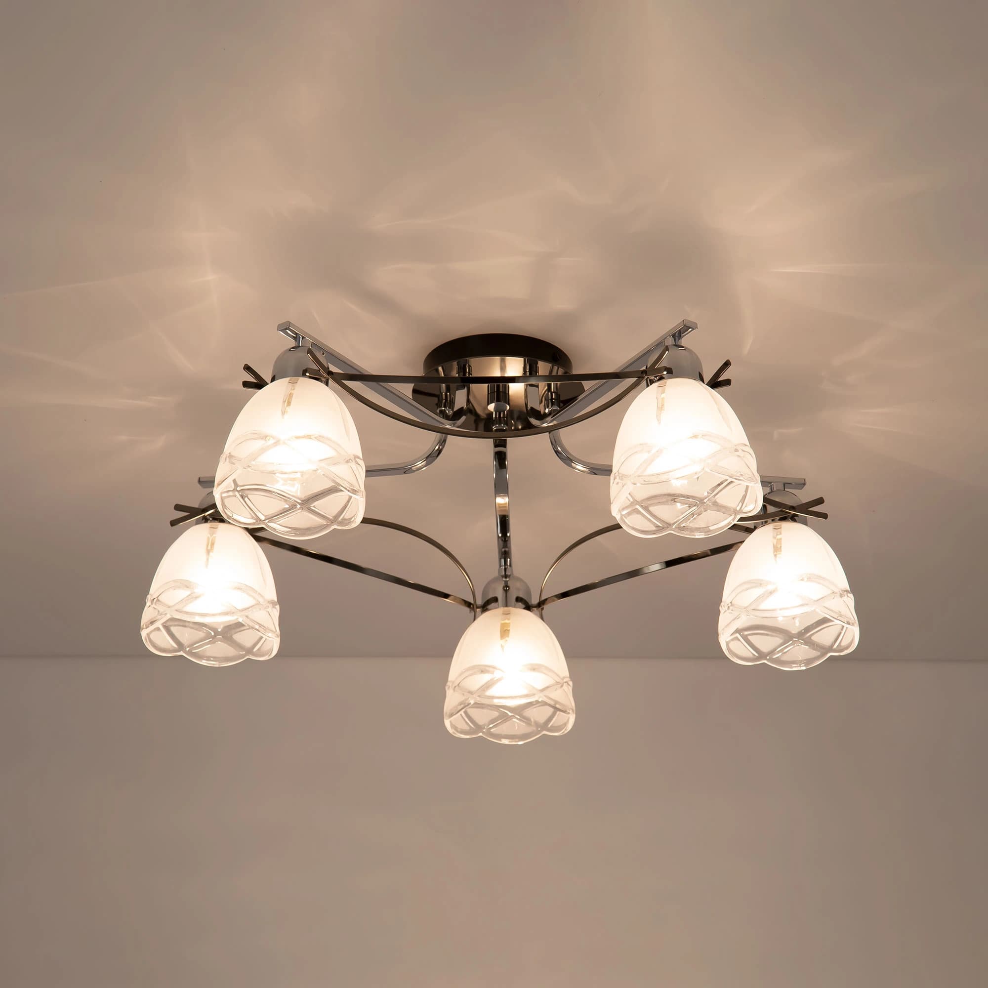 Citilux CL147151 Сандра Черн.Хром+Хром  Светильник Потолоч. — миниатюра 5