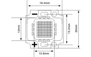 Arlight Мощный светодиод ARPL-8W-BCA-2020-DW (VF12V, 700mA) (-) 018451 — миниатюра 2