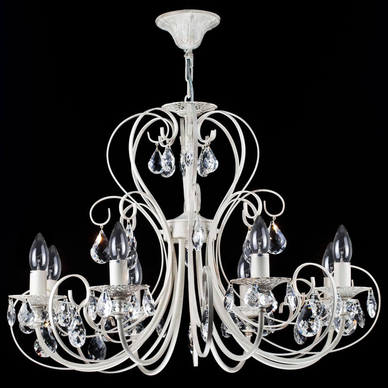 Maytoni Elegant Princess Жемчужное Золото Люстра 8xE14 60W ARM270-08-R — миниатюра 6