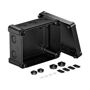 OBO Bettermann Распределительная коробка X16, IP 67, 241х191х126 мм, черная 2005130 — миниатюра 2