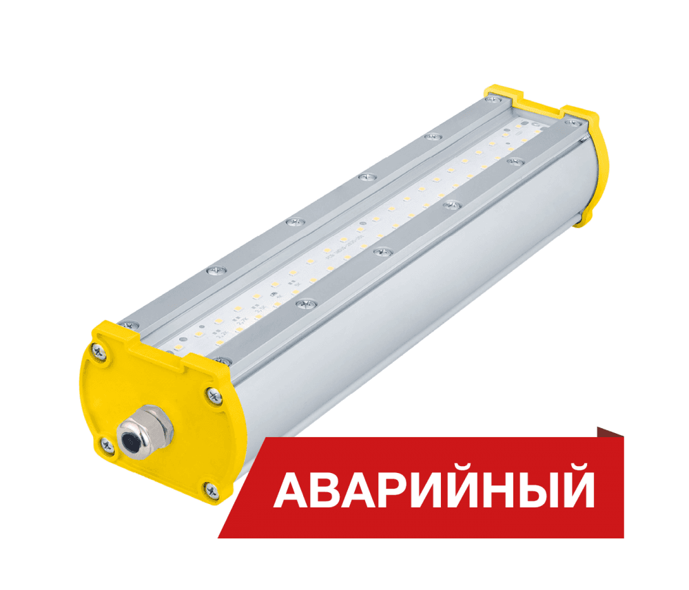 Diora Светодиодный светильник Piton 2Ex 20/2600 Д прозрачный 2600лм 20Вт 5000K IP65 0,95PF 80Ra Кп<1 Аварийный DP2Ex20-D-PZ-5K-A