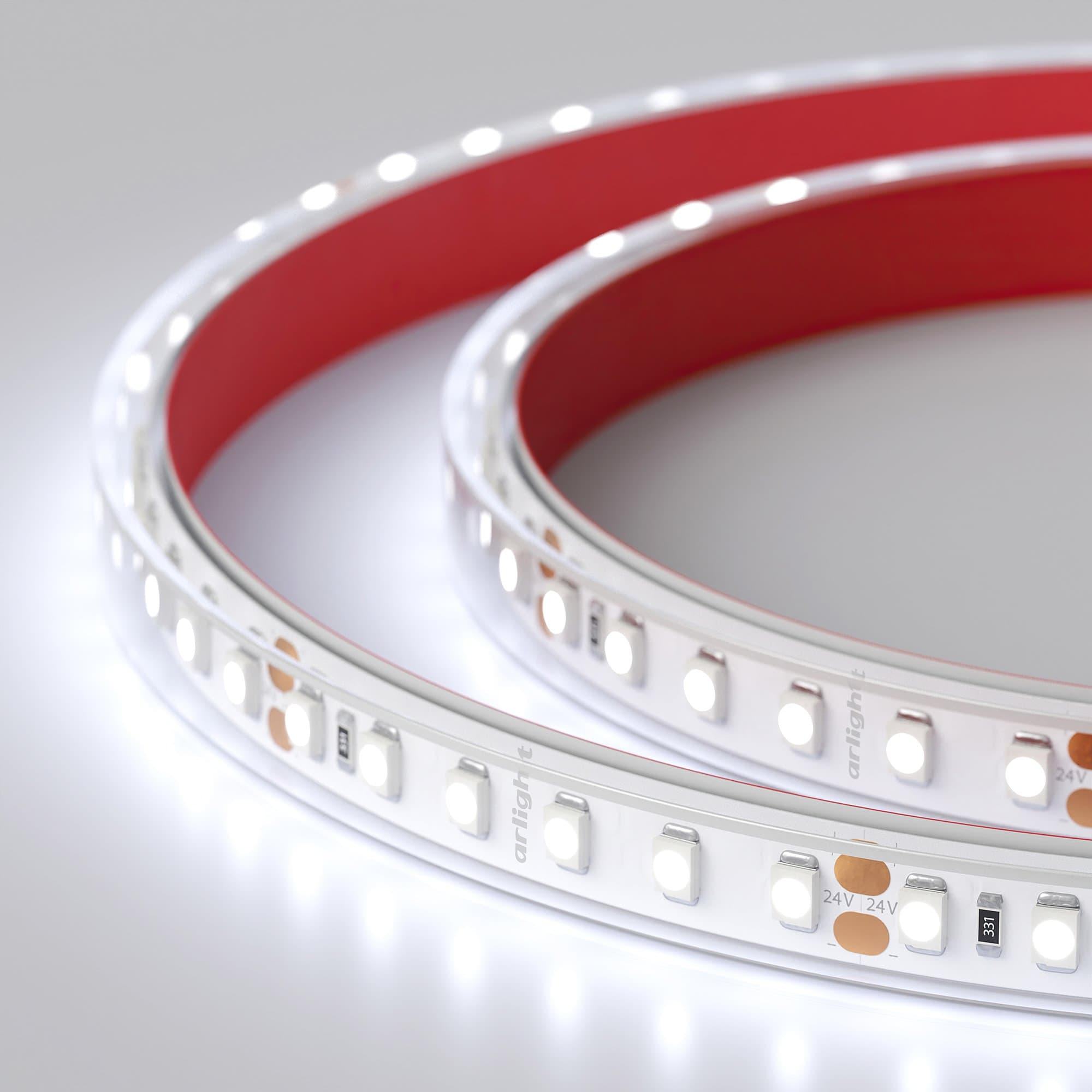 Arlight Светодиодная лента RTW 2-5000PGS 24V Cool 2x (3528, 600 LED, LUX) (9.6 Вт/м, IP67) 016835 — миниатюра 4
