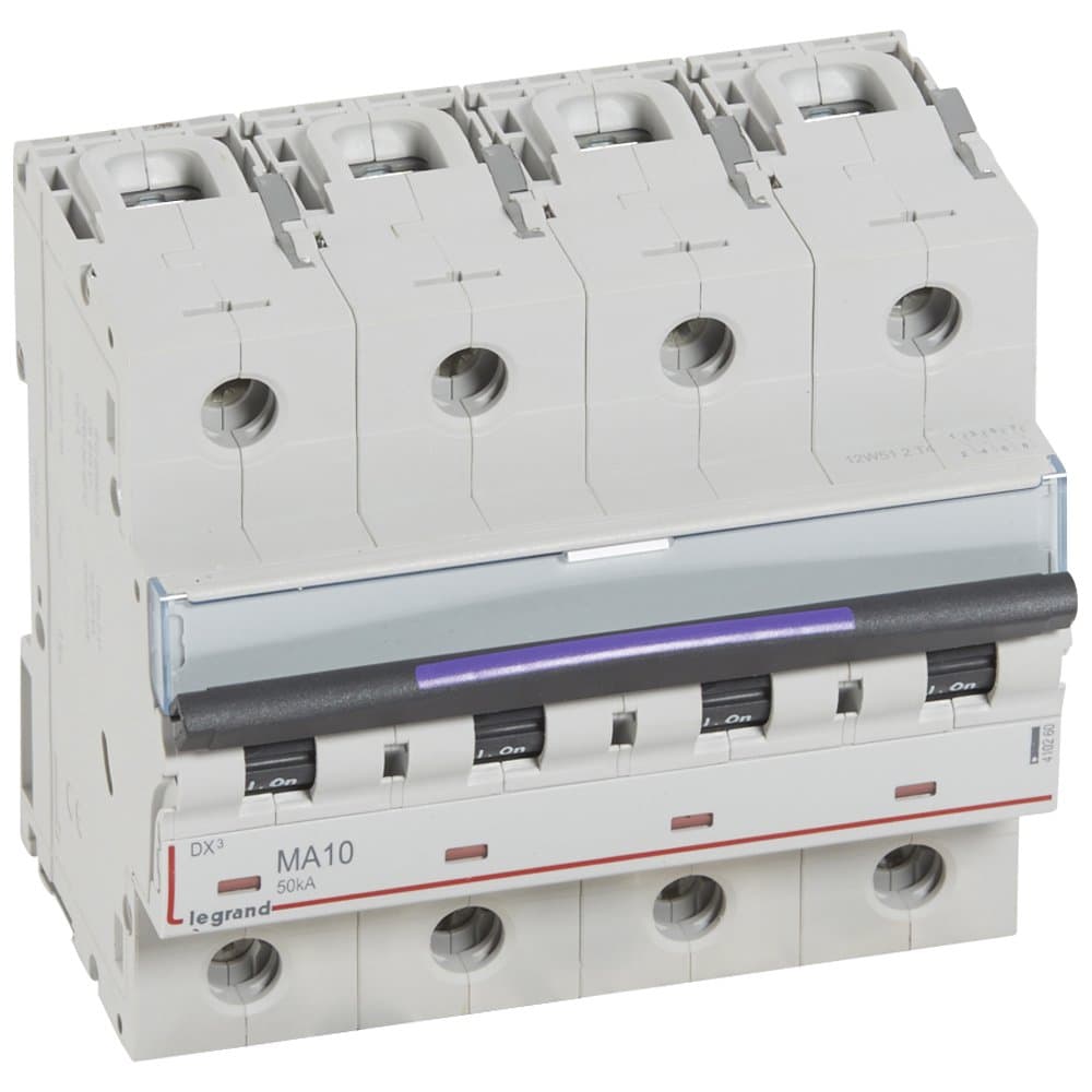 Legrand DX3 Автоматический выключатель 50кА 10А 4P MA 410260