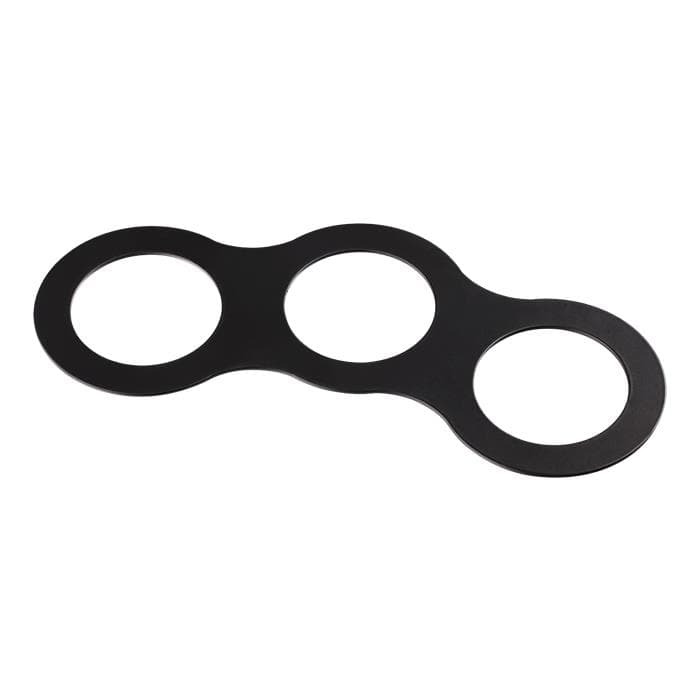 Novotech 357918 NT19 089 черный Рамка декоративная к артикулам 357585-357587, 357589, 357909-357910 METIS