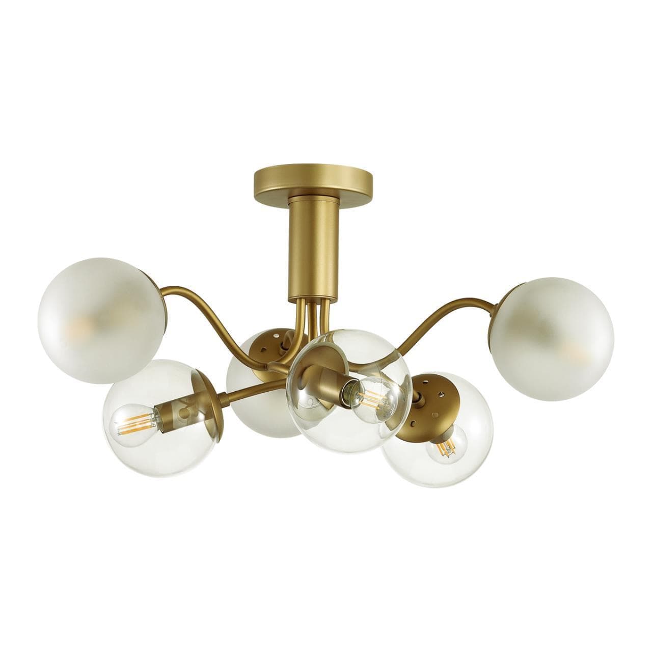 Lumion 4555/6C MODERNI LN21 золотой Люстра потолочная E14 6*40W 220V CANDICE — миниатюра 1