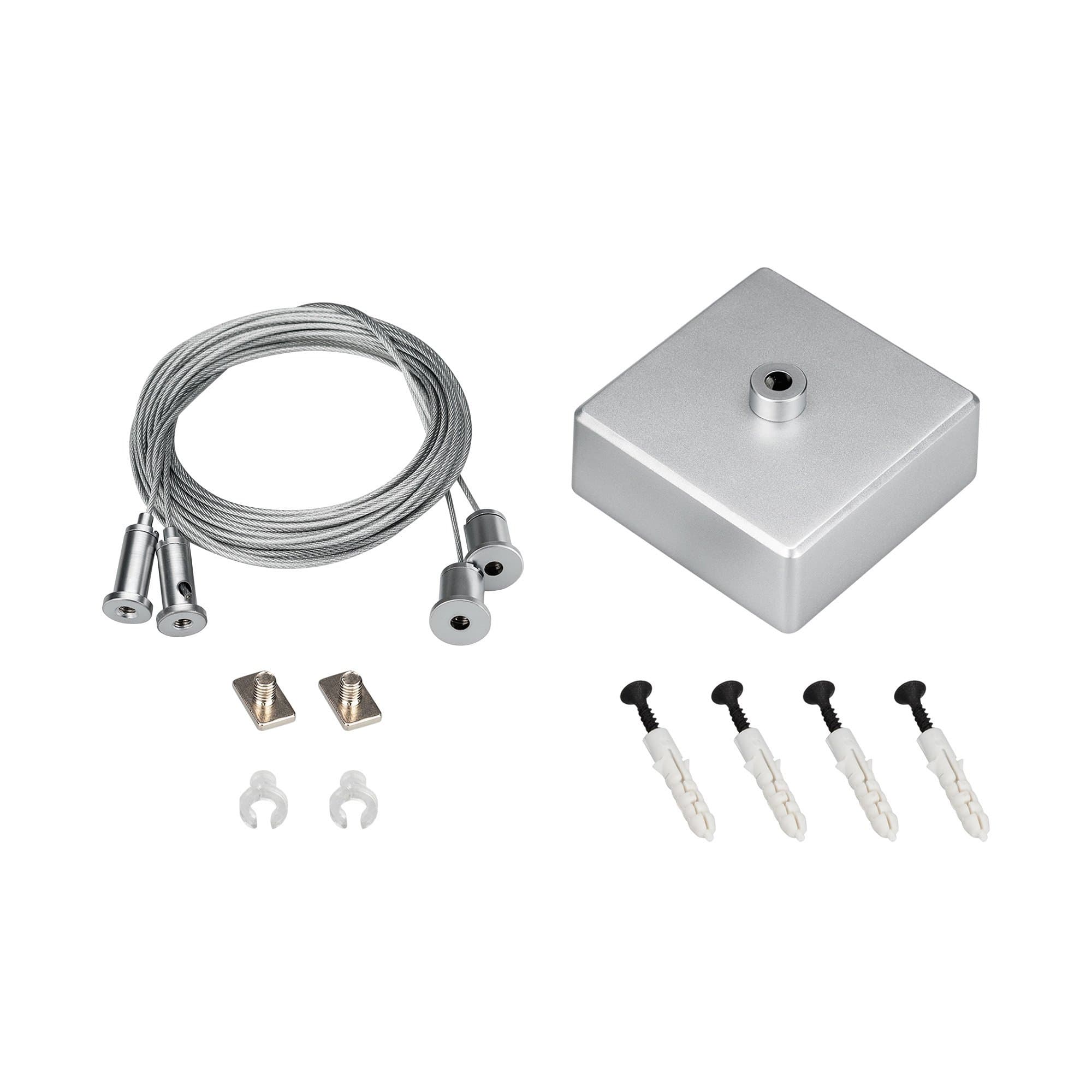 Arlight Подвес ARL-2x4m Set (Silver box, Pad 9x2mm) (Металл) 040294