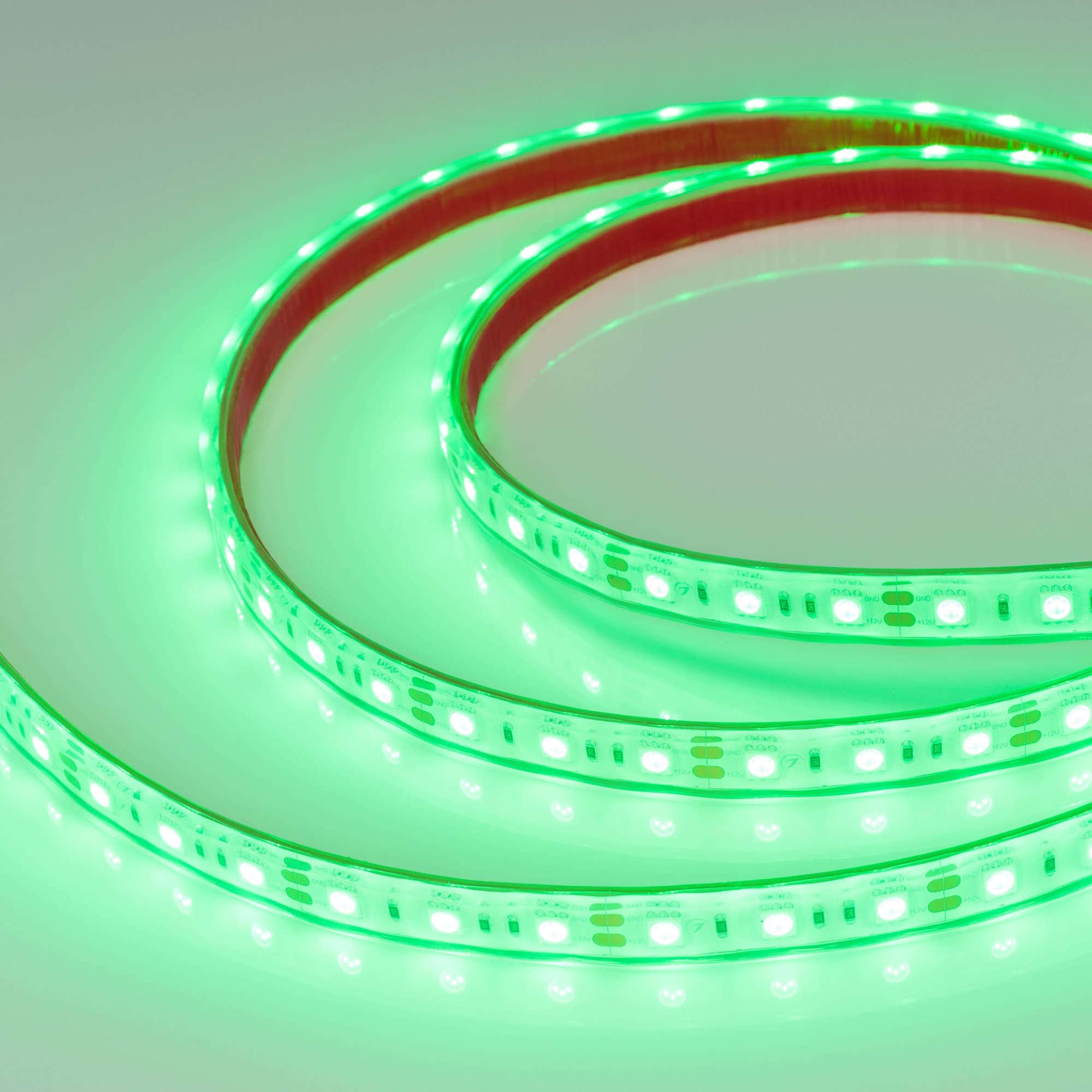 Arlight Лента герметичная RTW-PFS-B60-13mm 12V Green (14.4 W/m, IP68, 5060, 5m) ( 14.4 Вт/м, IP68) 036442 — миниатюра 3