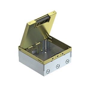 OBO Bettermann Лючок UDHOME4 2М пустой, для 6хModul45 (латунь) 7427236 — миниатюра 2