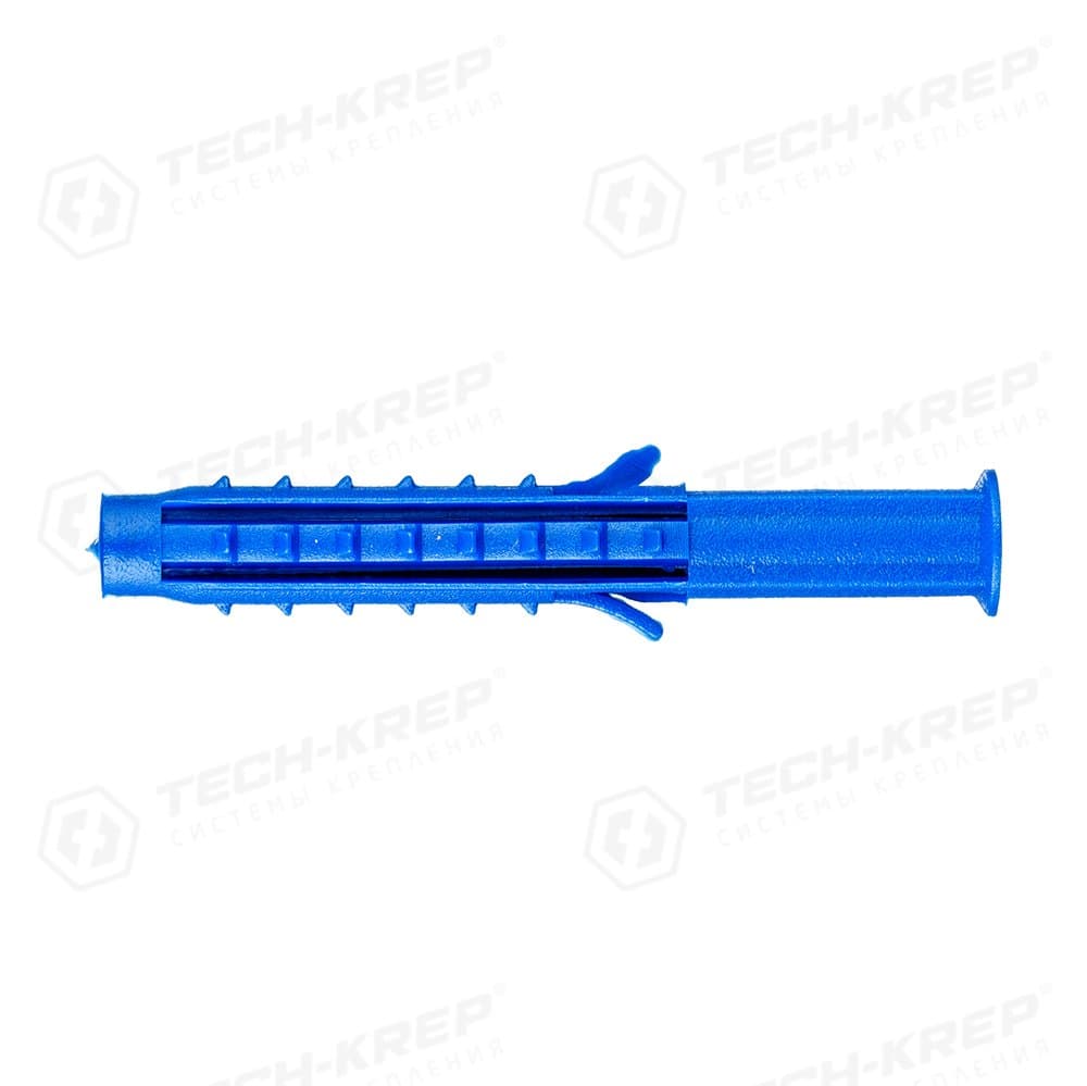 Tech-Krep Дюбель распорный Чапай 6х50 шипы+усы (синие) (1000 шт) - пакет накл. 111145 — миниатюра 1