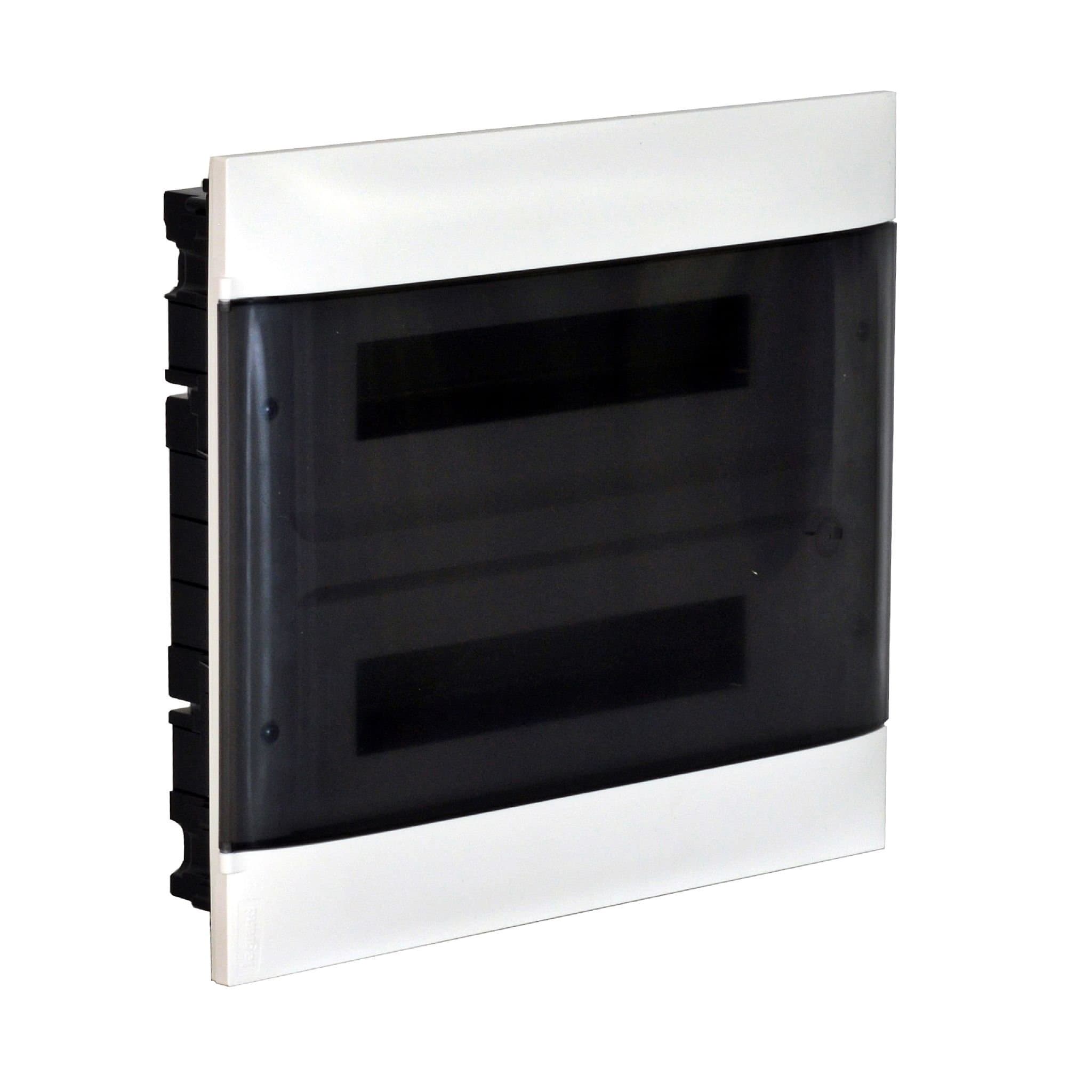 Legrand Practibox S Пластиковый щиток Встраиваемый (в полые стены) 2X12 Дымчатая дверь 135572 — миниатюра 2
