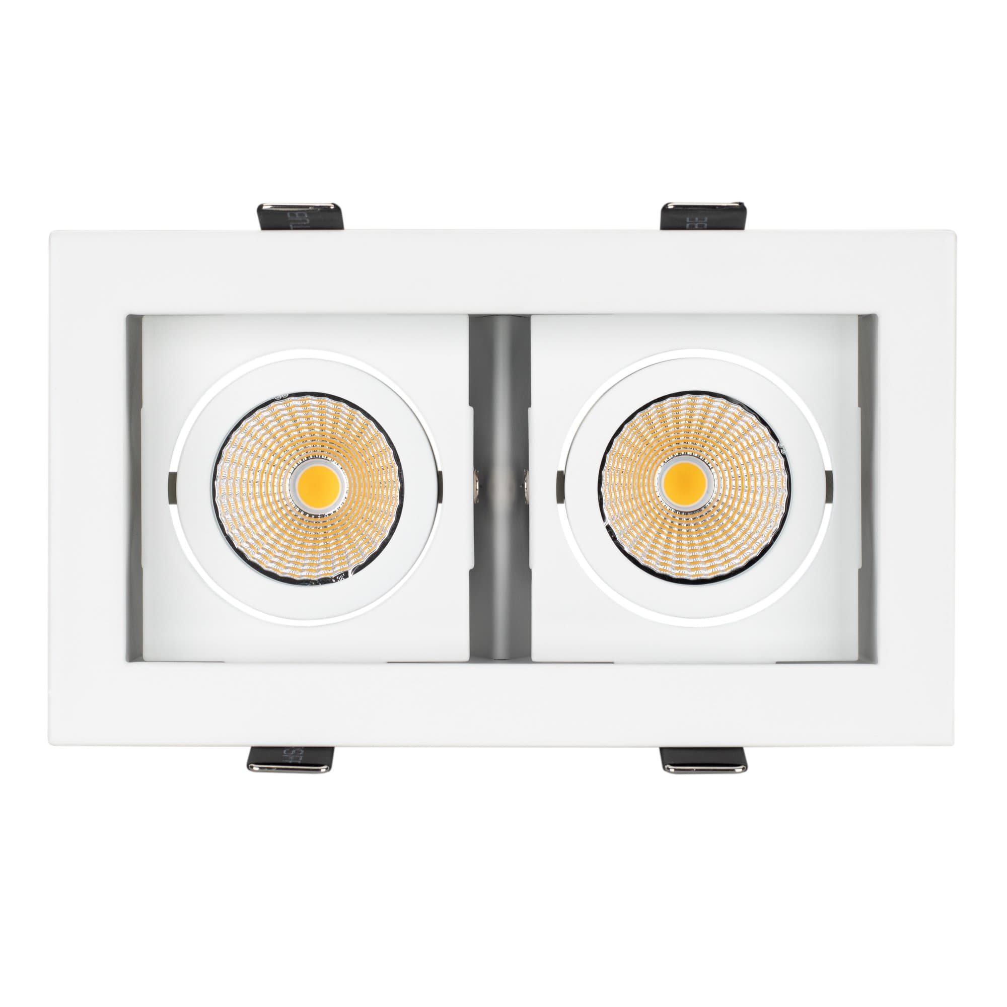 Arlight Светильник CL-KARDAN-S180x102-2x9W Day (WH, 38 deg) (IP20 Металл, 3 года) 024138 — миниатюра 2