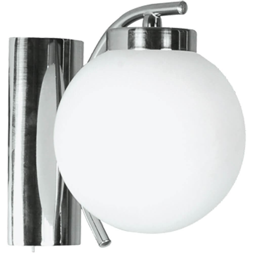 Arte Lamp Cloud Серебро/Белый Бра 40W E14 A8170AP-1SS — миниатюра 1