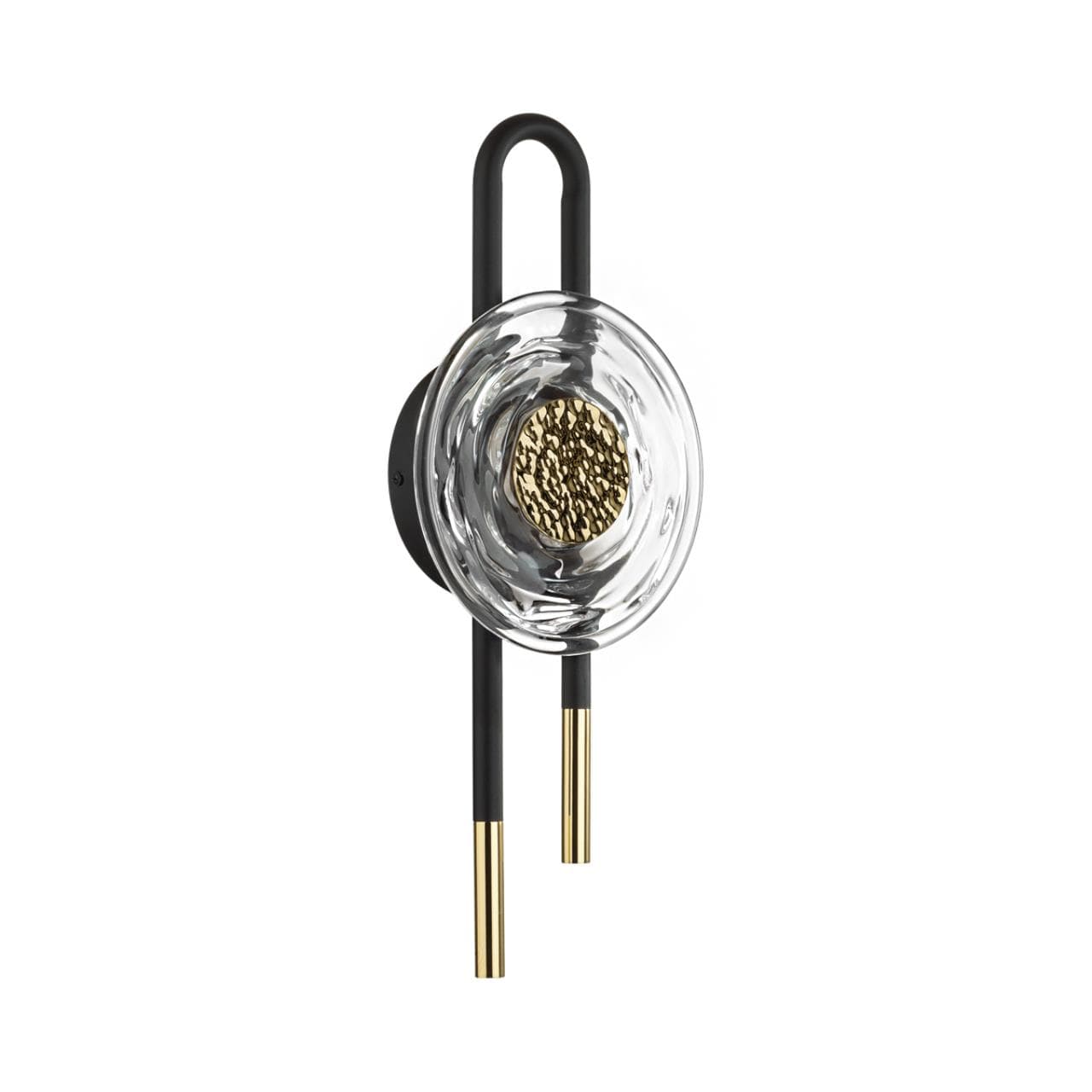 Odeon Light 5407/6WL MODERN ODL_EX24 черный/золотой/металл/стекло Бра LED 6W 3000K 688Лм MAGNET