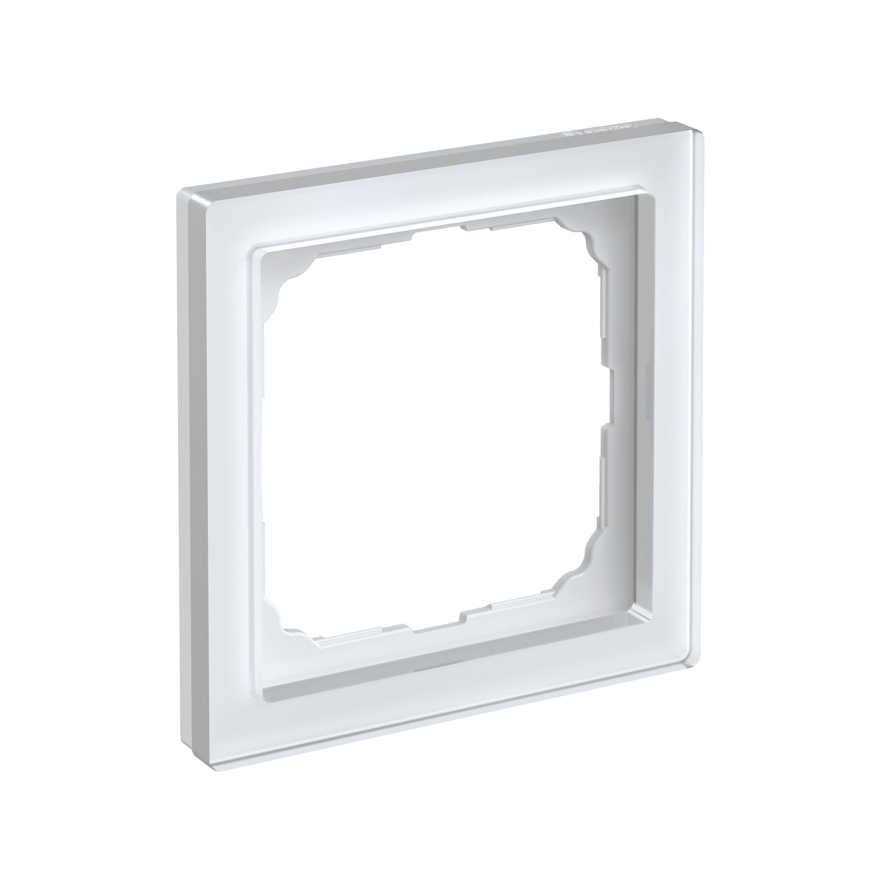 Systeme Electric ArtGallery Pure Органическое стекло Белый Рамка 1-ая — миниатюра 6