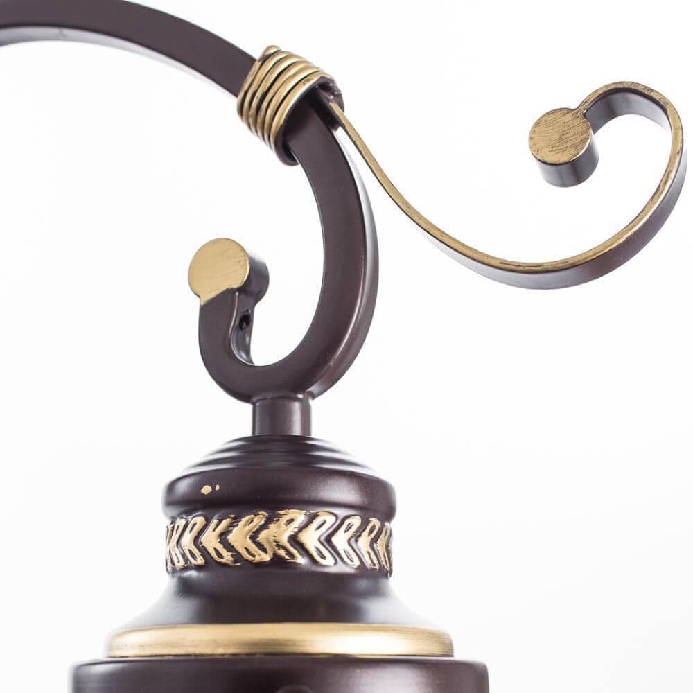 Arte Lamp Grazioso Коричневый/Прозрачный Бра 1x60W 1xE27 A4577AP-1CK — миниатюра 2