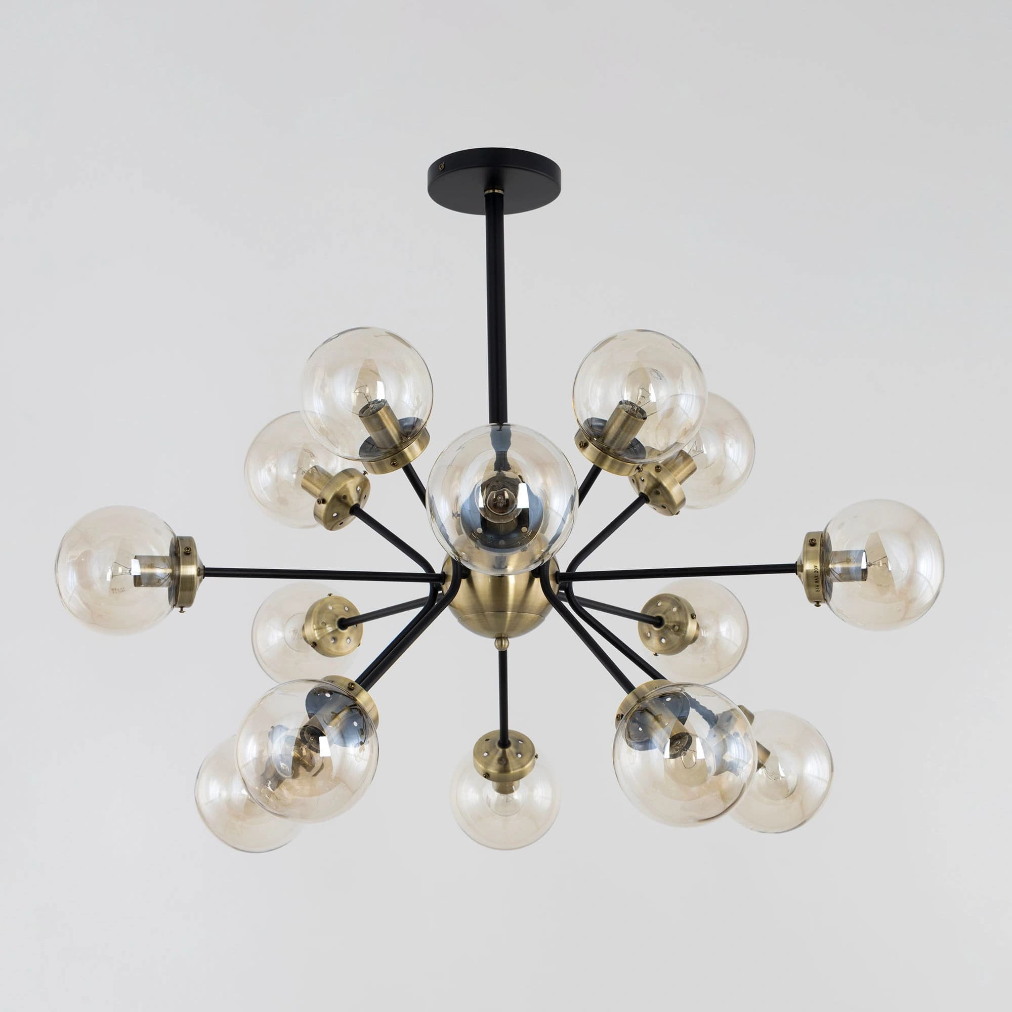 Citilux CL105355 Планета Черн+Дымч. Люстра — миниатюра 6