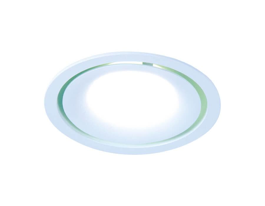 Ambrella Встраиваемый точечный светильник TN120 WH/S белый/песок GU5.3 D100*30 — миниатюра 2
