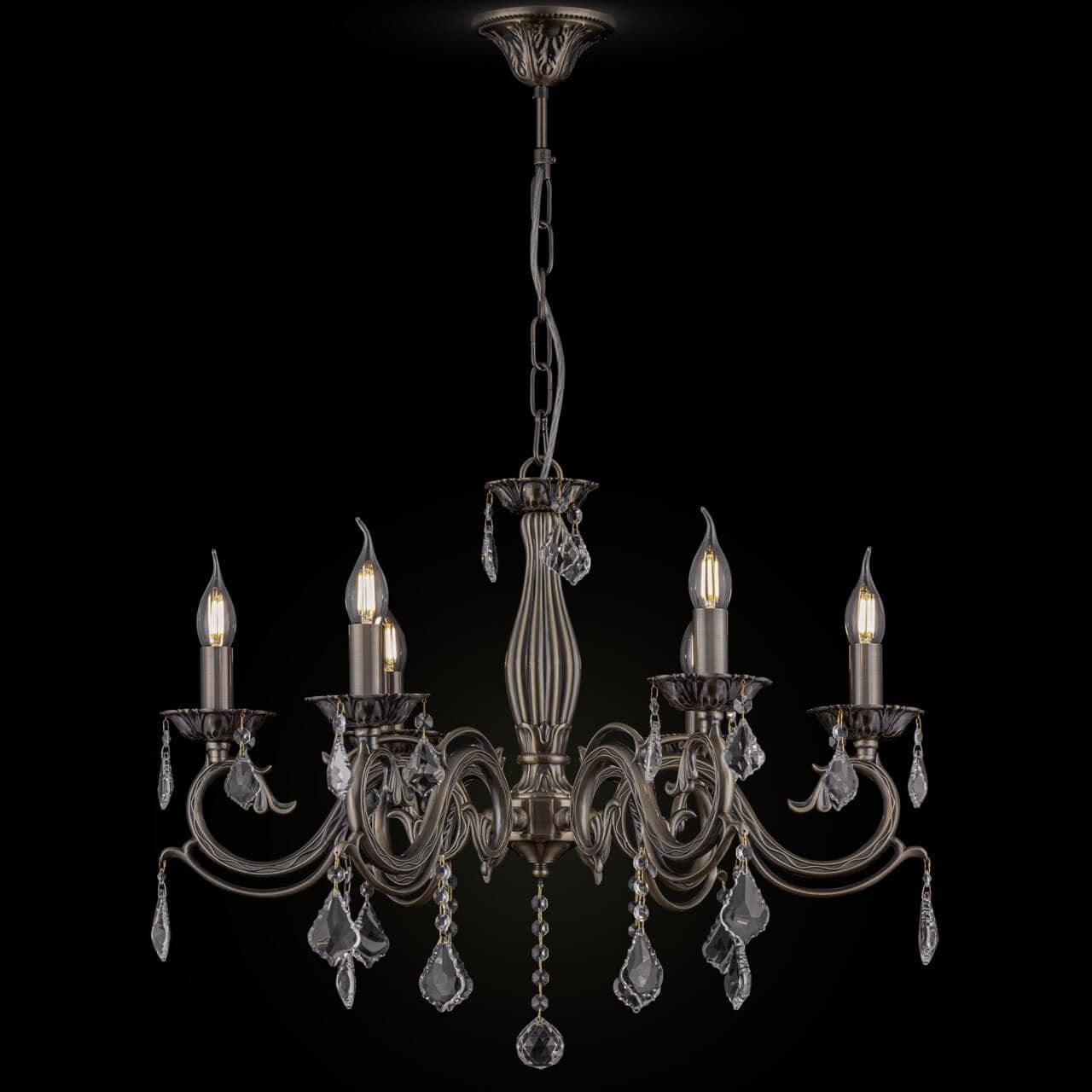 Maytoni Royal Classic Bronze Бронза Антик Люстра 6xE14 60W RC245-PL-06-R — миниатюра 8
