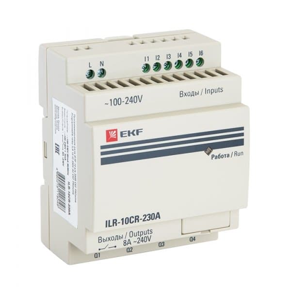 EKF PROxima Программируемое реле 10 в/в 230В PRO-Relay ILR-10CR-230A — миниатюра 1