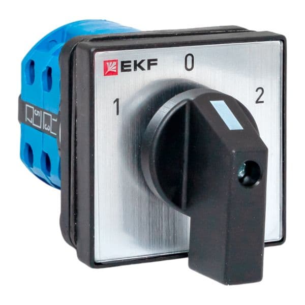 EKF Переключатель кулачковый ПК-1-22 10А 2P «1-0-2» IP65