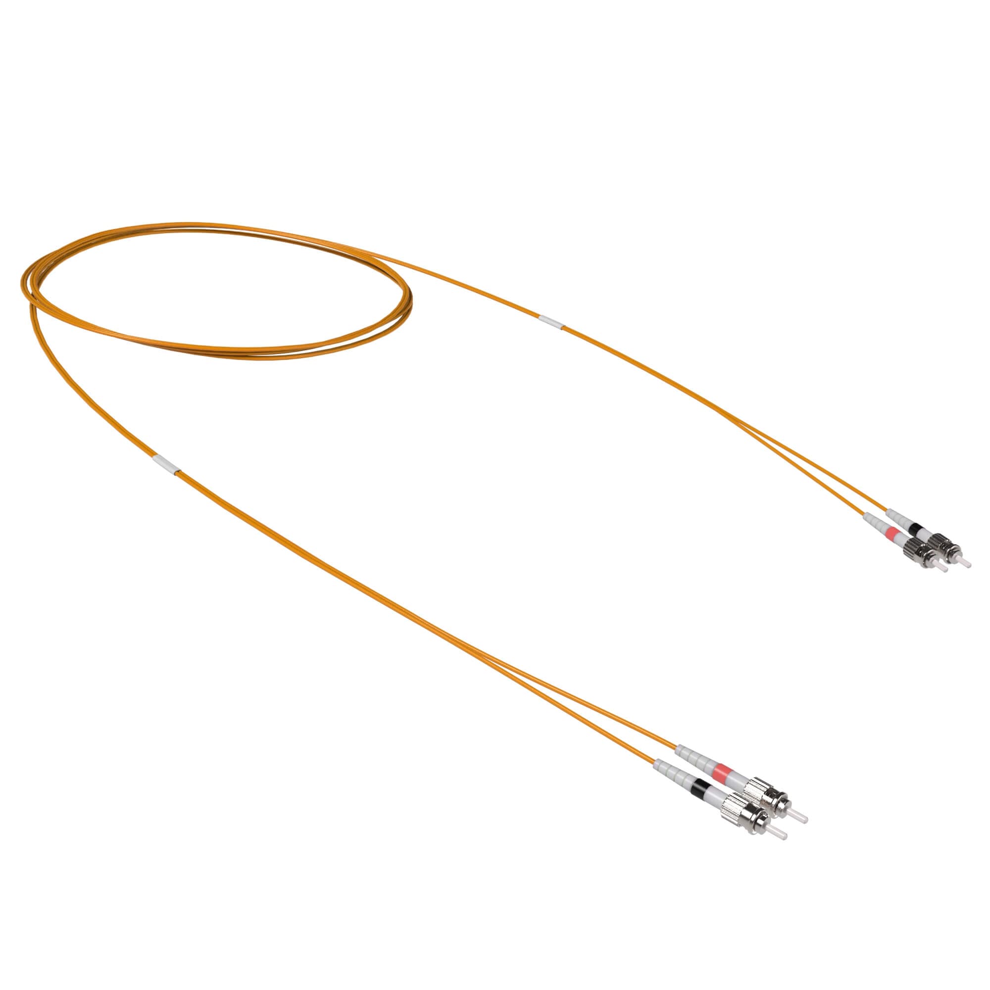 DKC Оптический коммутационный шнур Duplex ST-UPC/ST-UPC, 50/125 OM2, 1 м