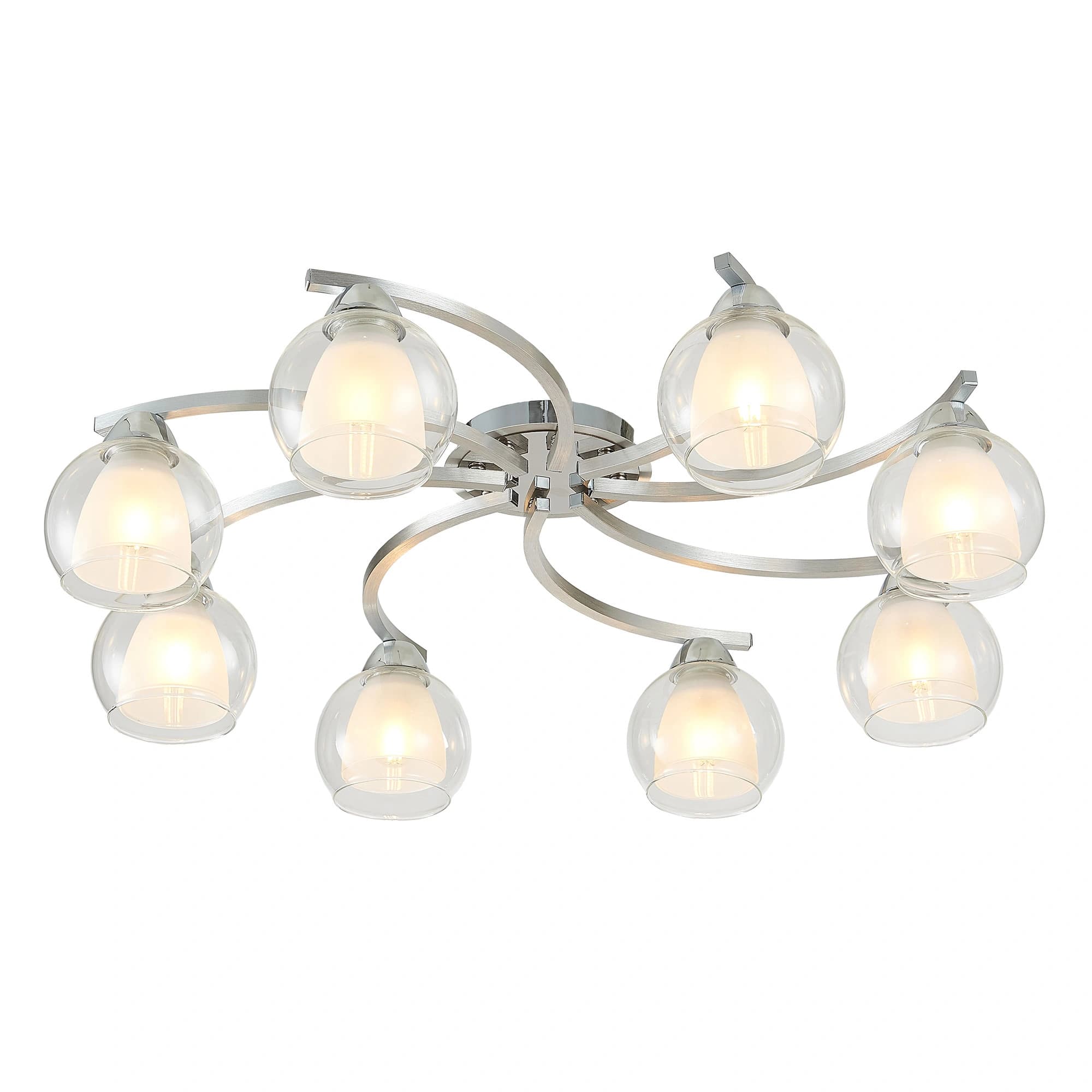 Citilux CL152187 Кристи Алюм.+Хром Люстра