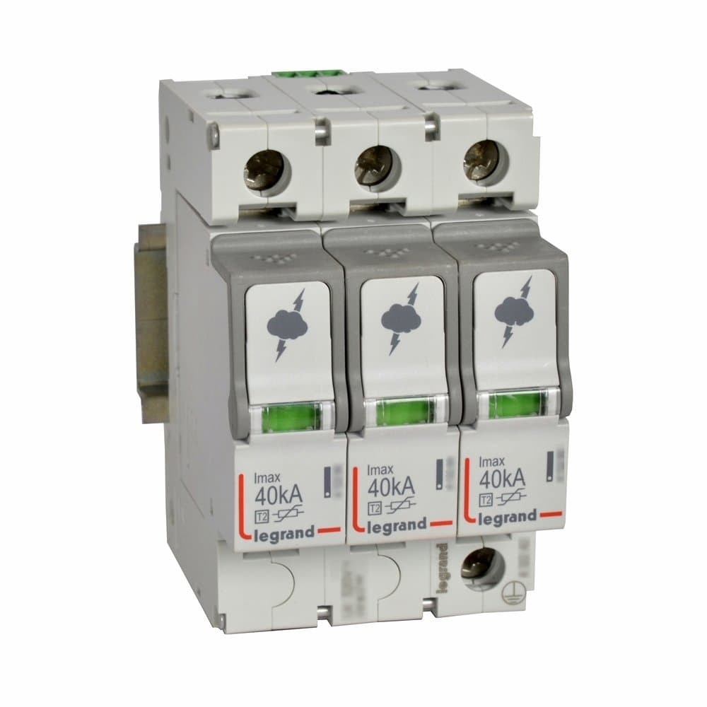 Legrand УЗИП T2 40KA 3P 440V с сигнальным контактом 412232