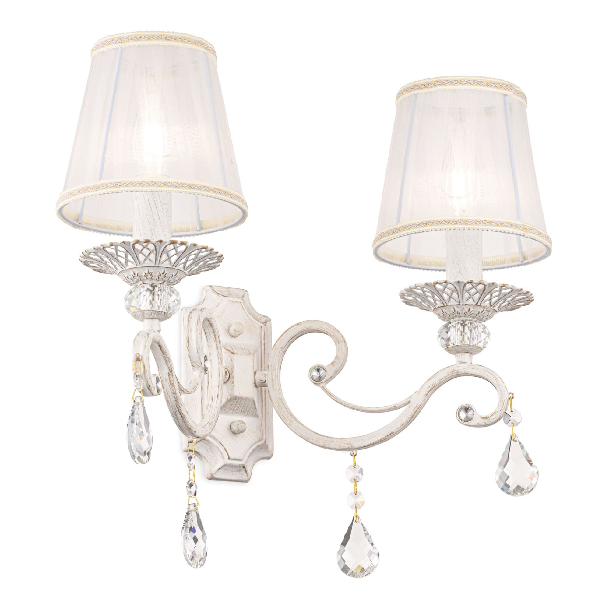 Maytoni Elegant Grace Белый с Золотом Бра 2xE14 40W ARM247-02-G — миниатюра 4