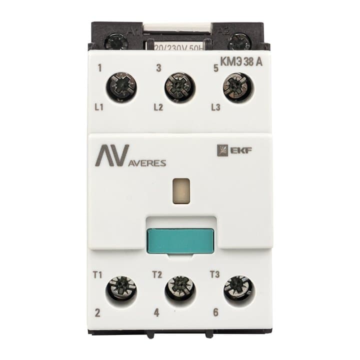 EKF Averes Контактор КМЭ 38А 230В АС ctr-s-40-00-230-av — миниатюра 4