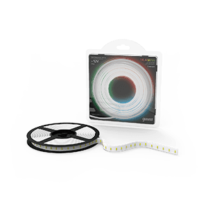 Gauss Лента LED 5050 -SMD 14.4W 12V DC RGB IP66 (блистер 5м) 311000414