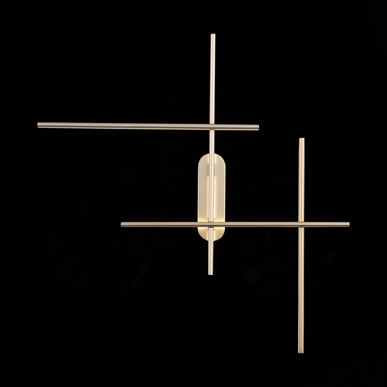 ST Luce SL394.201.04 Светильник настенный Матовое золото/Белый LED 4*9W 4000K — миниатюра 2
