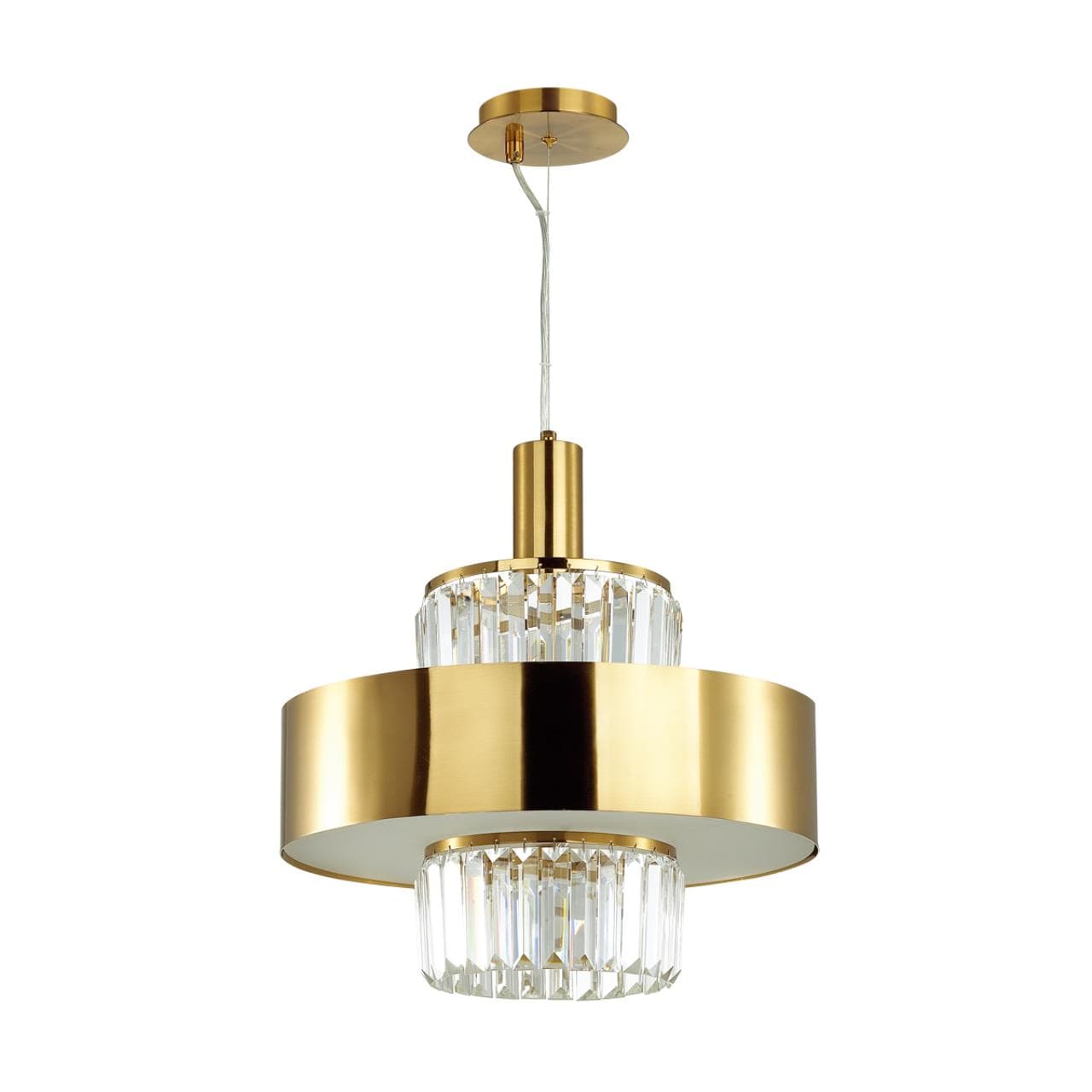 Odeon Light 4840/4 HALL ODL21 331 золото/металл/стекло/хрусталь Люстра E14 4*40W LEPART — миниатюра 1