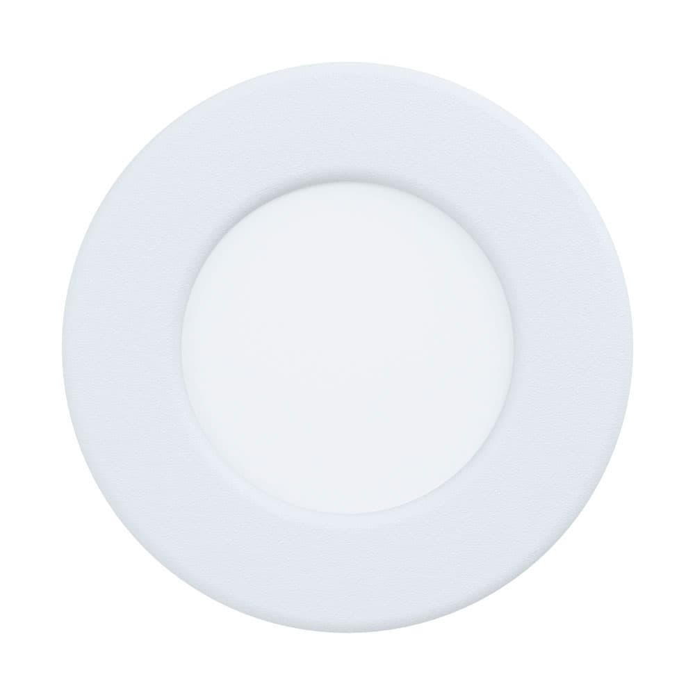 Eglo 99202 Светодиодный встраиваемый светильник FUEVA 5, 2,7W (LED), 86, ET26, IP44, 300lm, 3000K, сталь, белый
