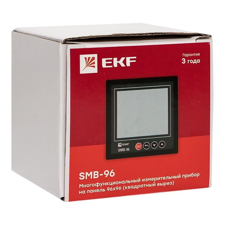 EKF Basic Многофункциональный измерительный прибор SMB-96 на панель 96х96 (квадратный вырез) — миниатюра 2