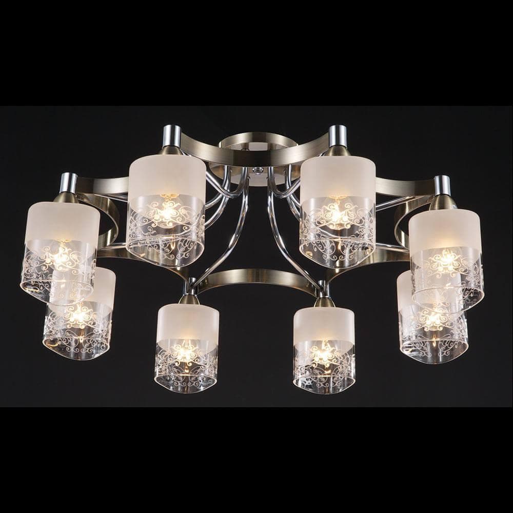 Freya Modern Tasmania Бронза Антик Потолочный светильник E14 40W FR5475CL-08CH — миниатюра 5