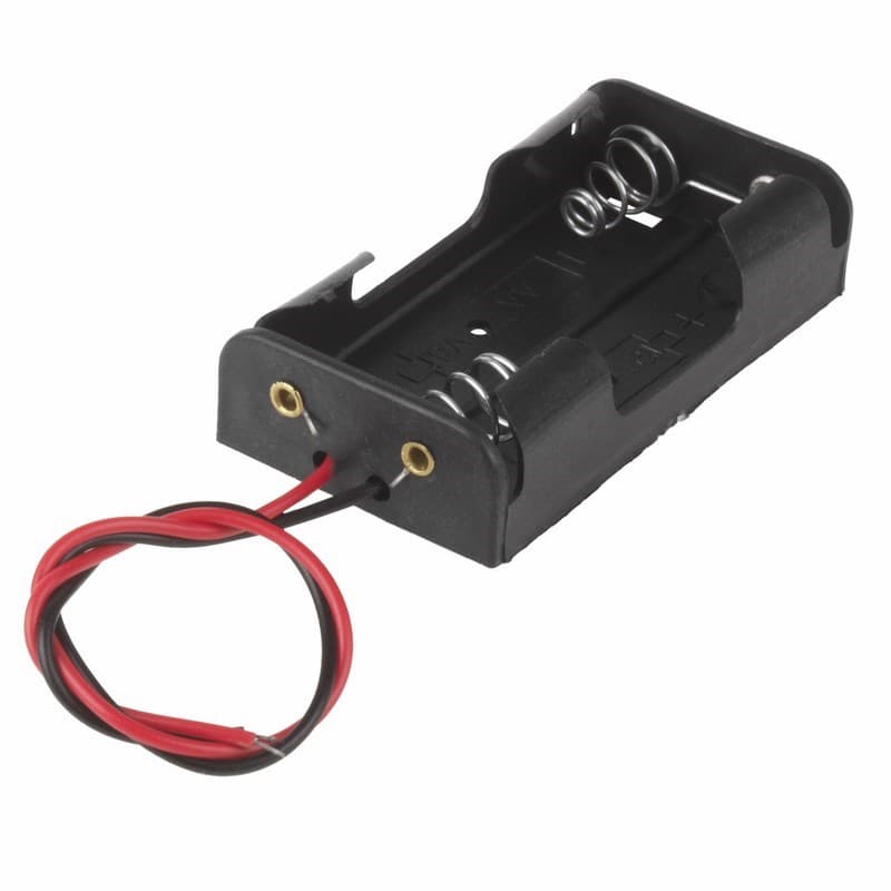 Батарейный отсек 2 x AA (с проводами) Rexant 16-0822-9