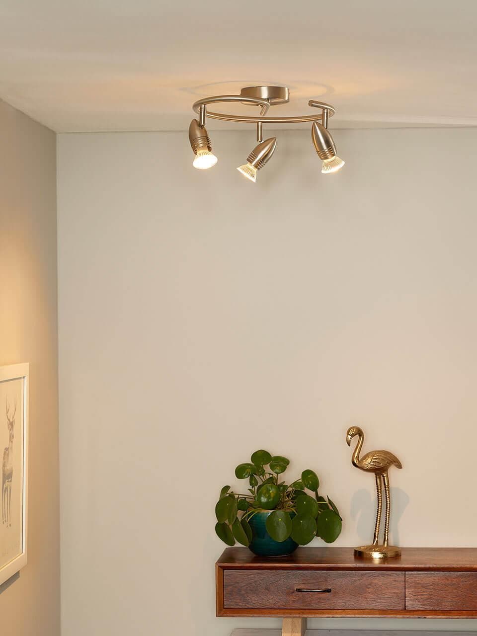 Lucide CARO-LED Матовый хром Спот 13955/14/12 — миниатюра 3