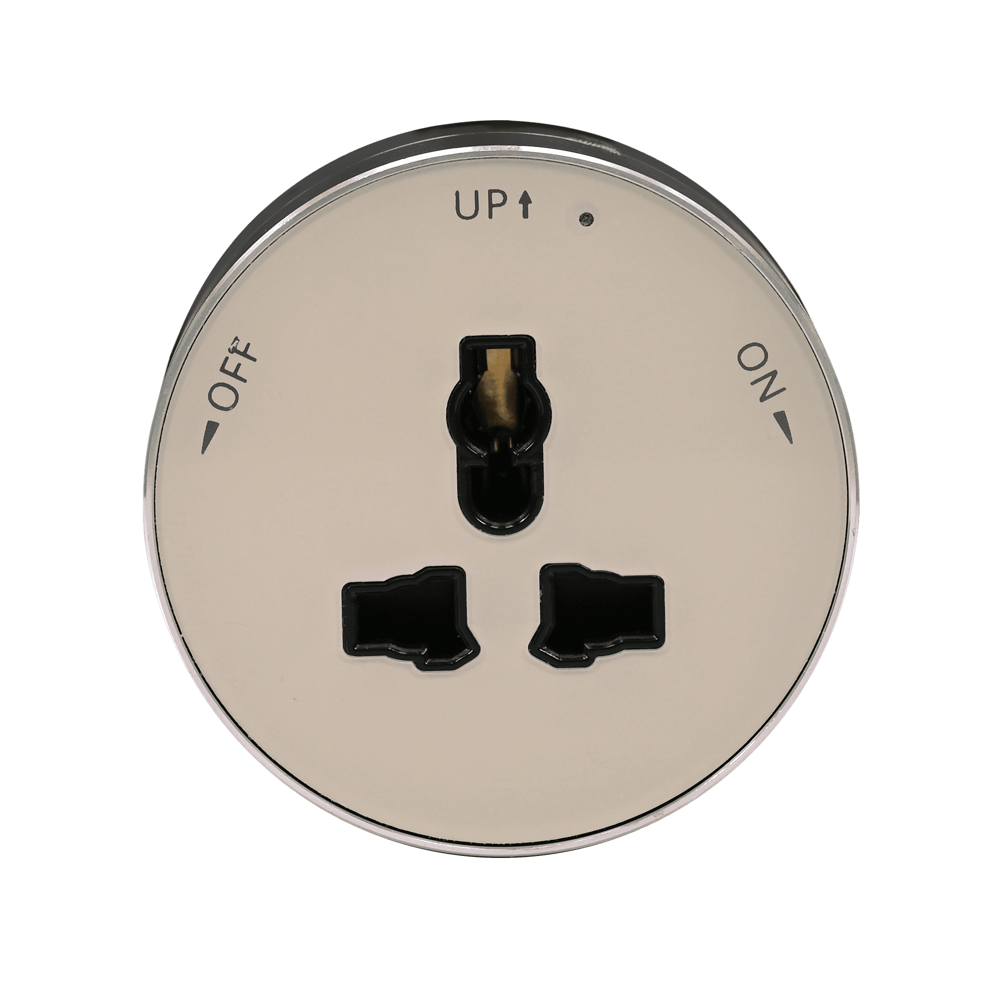 Systeme Electric MultiTrack Песочный Розетка универс. круглая 13А/250В — миниатюра 6
