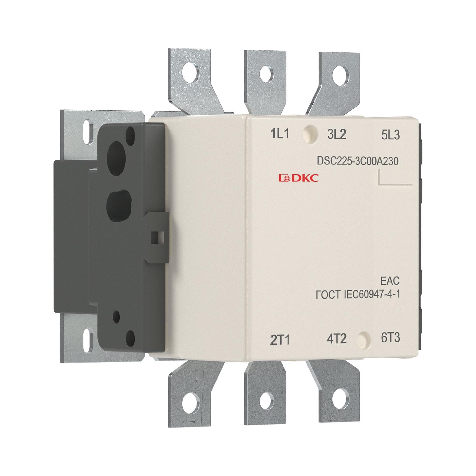 DKC Магнитный контактор DSC225-3C00A230 225А 110кВт (AC3) кат 220В AC