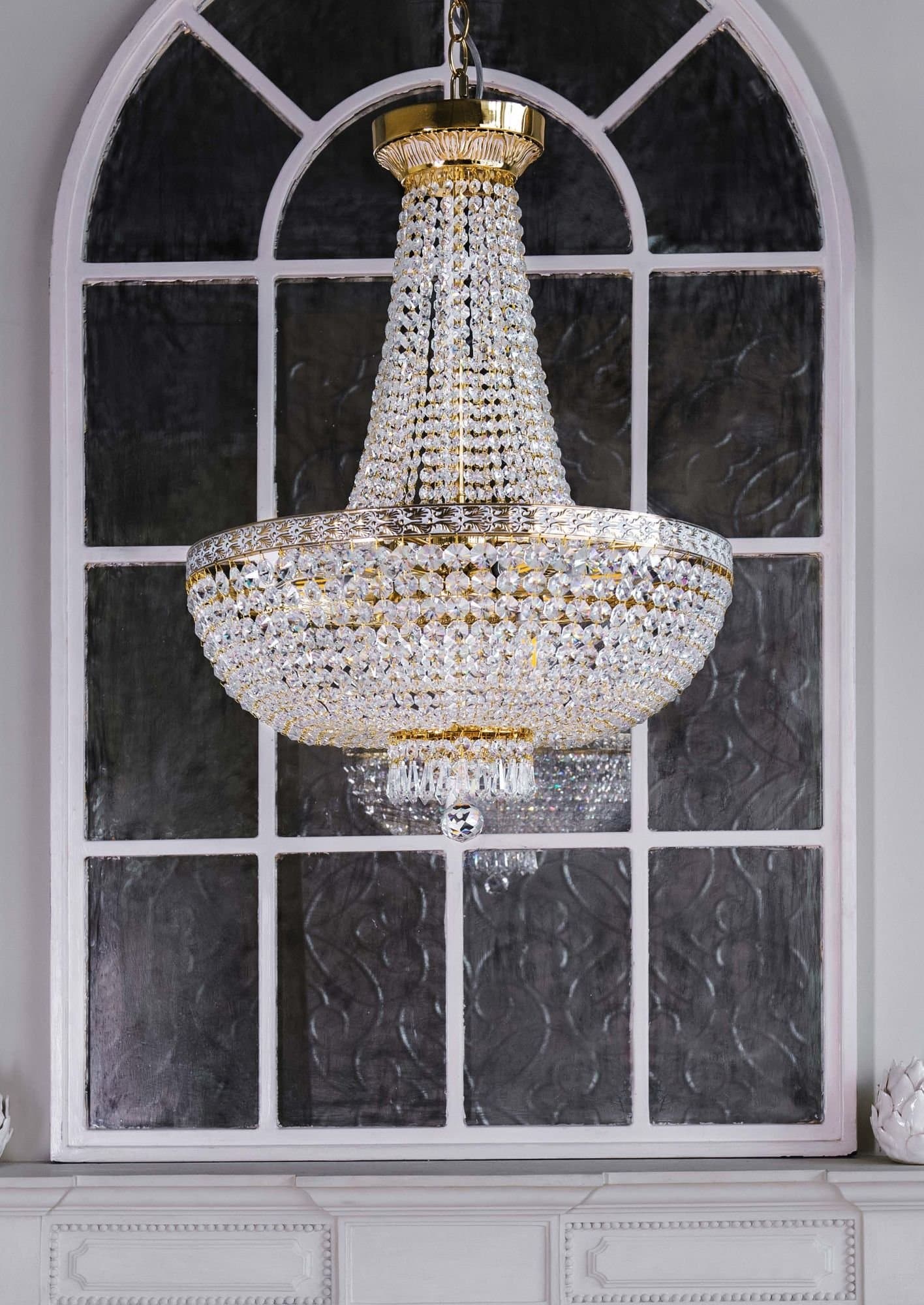 Maytoni Royal Classic Bella Золото Люстра 8xE14 60W DIA750-TT50-WG — миниатюра 5