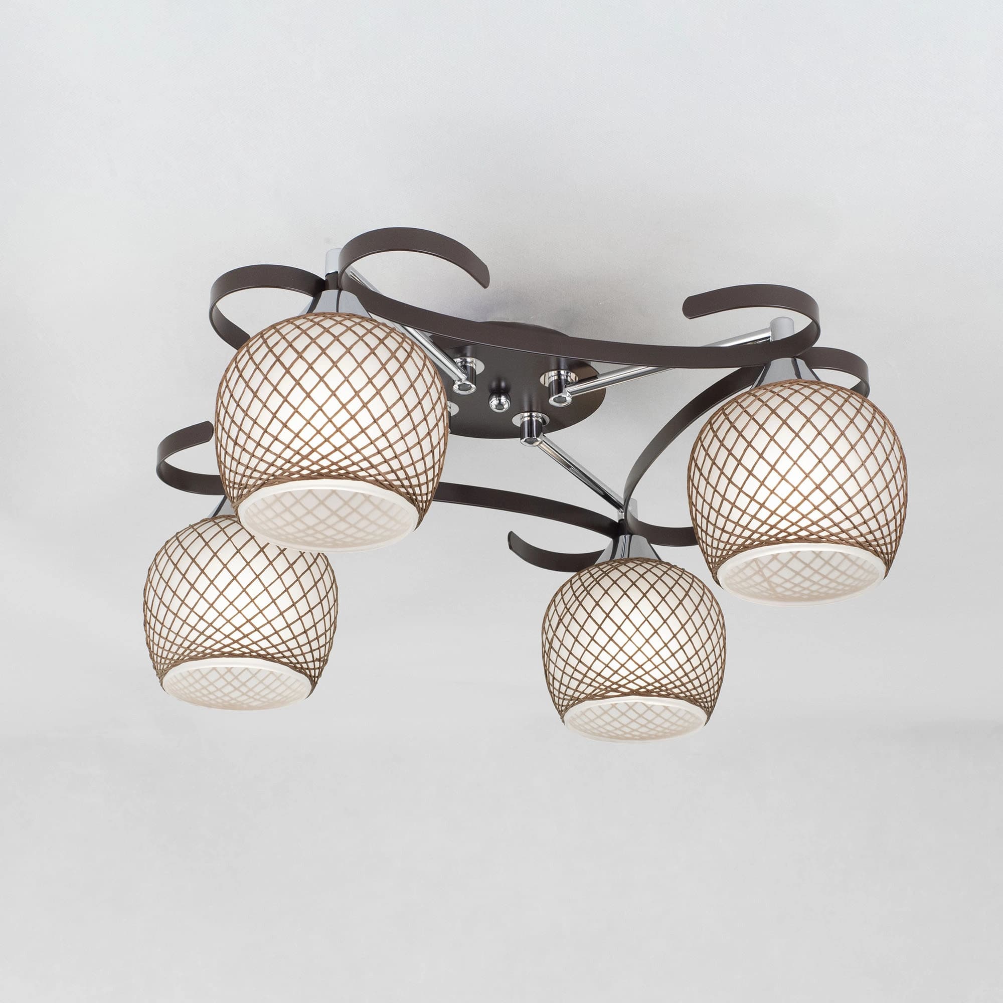 Citilux CL171142 Сюзи Венге+Хром Светильник  Люстра — миниатюра 6