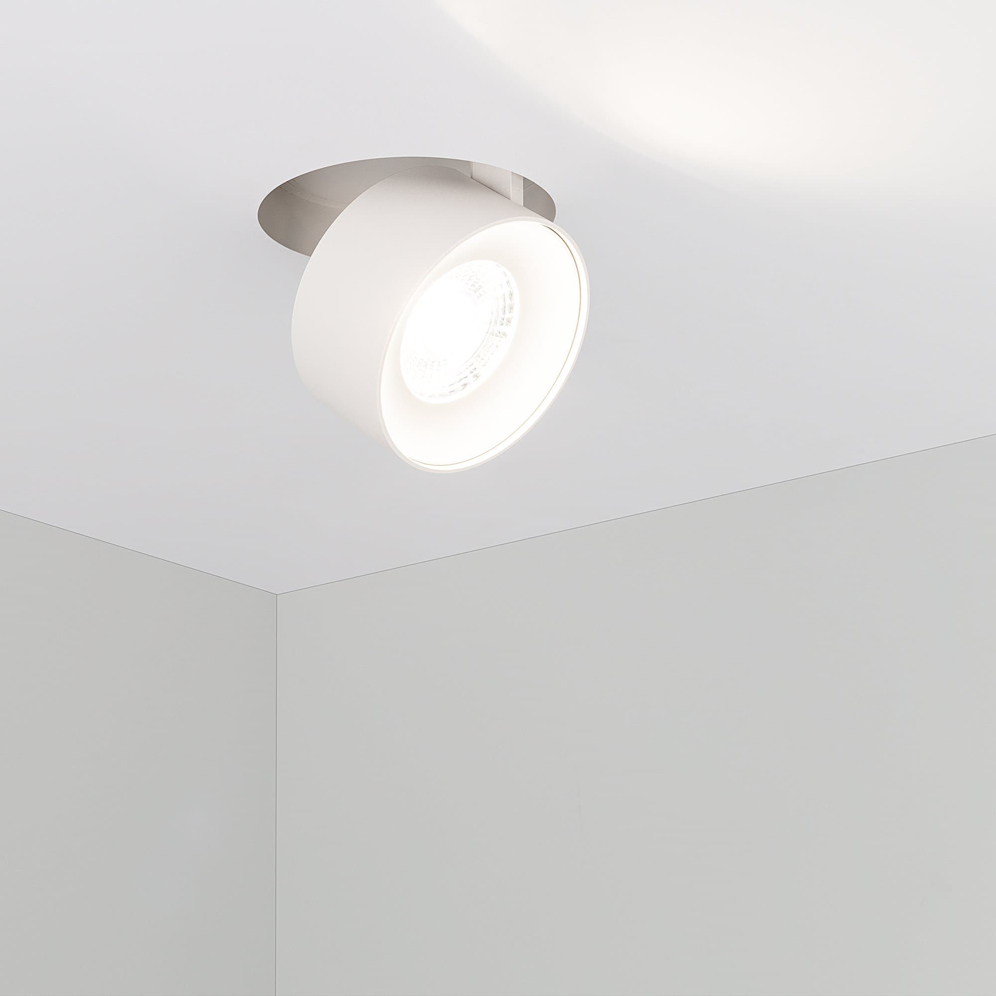 Arlight Корпус PLURIO-BASE-BUILT-TRIMLESS-R120 (WH, 1-2, 200mA) (IP20 Металл, 3 года) 030271 — миниатюра 5